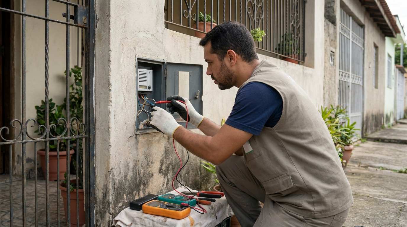 Conserto de interfone em Blumenau‑SC